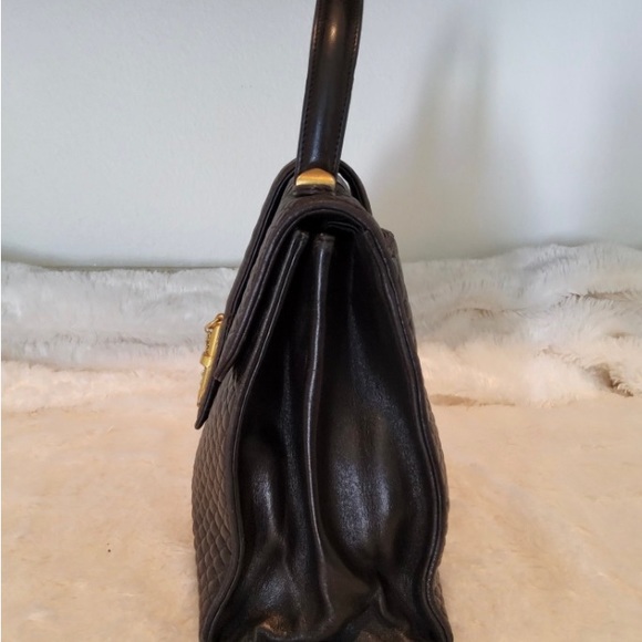 Authentic Bally handbag with aftermarket strap - Picture 7 of 8